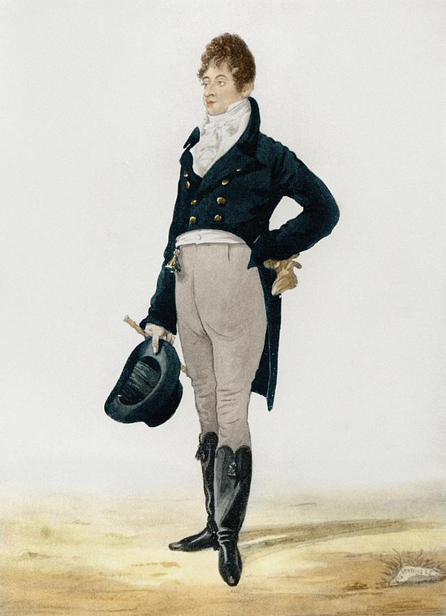 Beau Brummel, 1805 painting by Robert Dighton