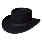 Soft Gambler Hat - Black