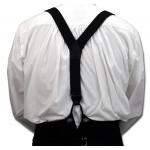 (disco)-Premium Black Y-Back Braces