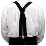 (disco)-Premium Black X-Back Braces