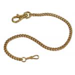 Premium Gold Tone Gentlemans Watch Chain