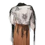 (disco)-Lace Shawl, Black
