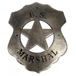 Premium Old West Badge - US Marshal
