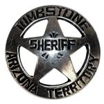 Old West Badge - Tombstone Sheriff