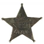  Old West Mens Accessories Silver Alloy Badges |Antique, Vintage, Old Fashioned, Wedding, Theatrical, Reenacting Costume |