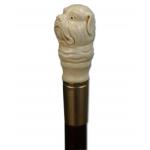 (disco)-Companionable Bulldog Walking Stick