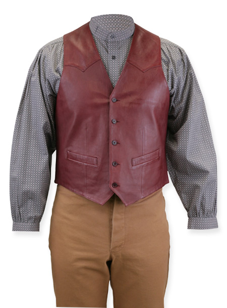 Single point Vest - soft touch leather