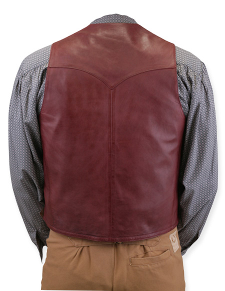 Single point Vest - soft touch leather