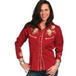 (disco)-Rosa Roja Western Blouse