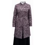 (disco)-Ladies Tapestry Frock Coat - Plum