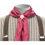 (disco)-Premium Silk Polka Dot Neckerchief