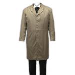(disco)-Callahan Frock Coat - Driftwood Brown