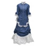(disco)-Lucille Walking Suit - Wedgewood Floral
