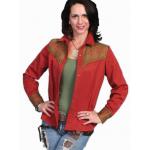 (disco)-Clarissa Western Blouse - Picante
