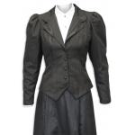 (disco)-Moire Outing Jacket - Black