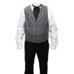 (disco)-(OLD-DISCO) Ridgewood Houndstooth Tweed Vest