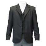 (disco)-Highland Sack Coat - Black