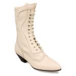 (disco)-Steeple Victorian Boot - White