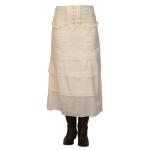 (disco)-Emma Pleated Skirt - Ivory