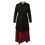 (disco)-Ramona Frock Coat - Black