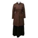 (disco)-Ramona Frock Coat - Chocolate