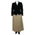 (disco)-Velvet Outing Jacket - Black