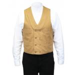 (disco)-Dawson Canvas Vest - Brown