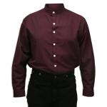 (disco)-Frazier Shirt - Plum