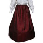 (disco)-Ruby Taffeta Skirt