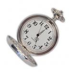 (disco)-Silver Design Pocket Watch