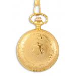 (disco)-Gold Design Pocket Watch
