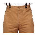 (disco)-Canvas Field Trousers - Brown