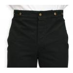 (disco)-Canvas Field Trousers - Black