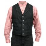 Wahmaker Canvas Trappers Vest - Black