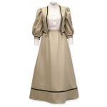 (disco)-Ladies Edwardian Suit - Tan