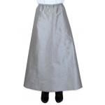 (disco)-Silver Taffeta Skirt