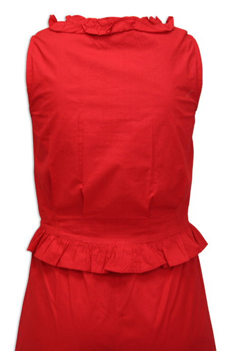 Traditional Victorian Camisole - Red Cotton