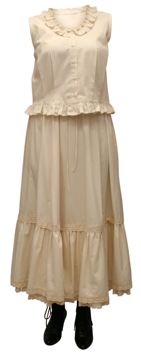 Cream petticoat