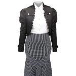 (disco)-Ruffled Bolero Jacket
