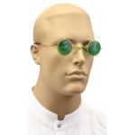 (disco)-Ornate Spectacles - Green Tint
