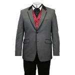(disco)-Satin Trimmed Edwardian Coat