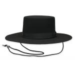  Victorian,Old West,Edwardian Mens Hats Black Wool Felt Wide Brim Hats |Antique, Vintage, Old Fashioned, Wedding, Theatrical, Reenacting Costume |