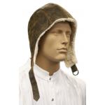 (disco)-Premium Leather Aviator - Antique Brown / Sherpa