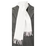 Cashmere Wool Scarf - Snow White