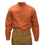 (disco)-Rutherford Scroll Work Shirt - Chili