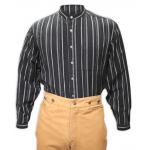 Lawman Stripe Shirt - Black