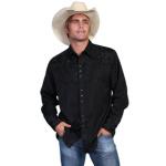 (disco)-Gunfighter Western Shirt - Jet