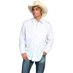 (disco)-Gunfighter Western Shirt - White