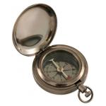 (disco)-Dalvey Style Compass - 1.75 in. Antiq Silver