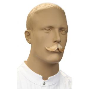  Victorian,Old West,Edwardian Mens Mustaches Blonde Natural Mustaches |Antique, Vintage, Old Fashioned, Wedding, Theatrical, Reenacting Costume |